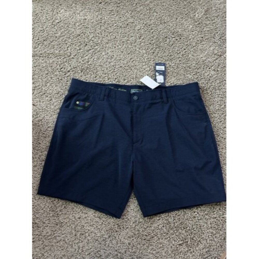 William Murray Men’s Murray Classic 7” Golf Shorts Size 40 Navy Straight Fit